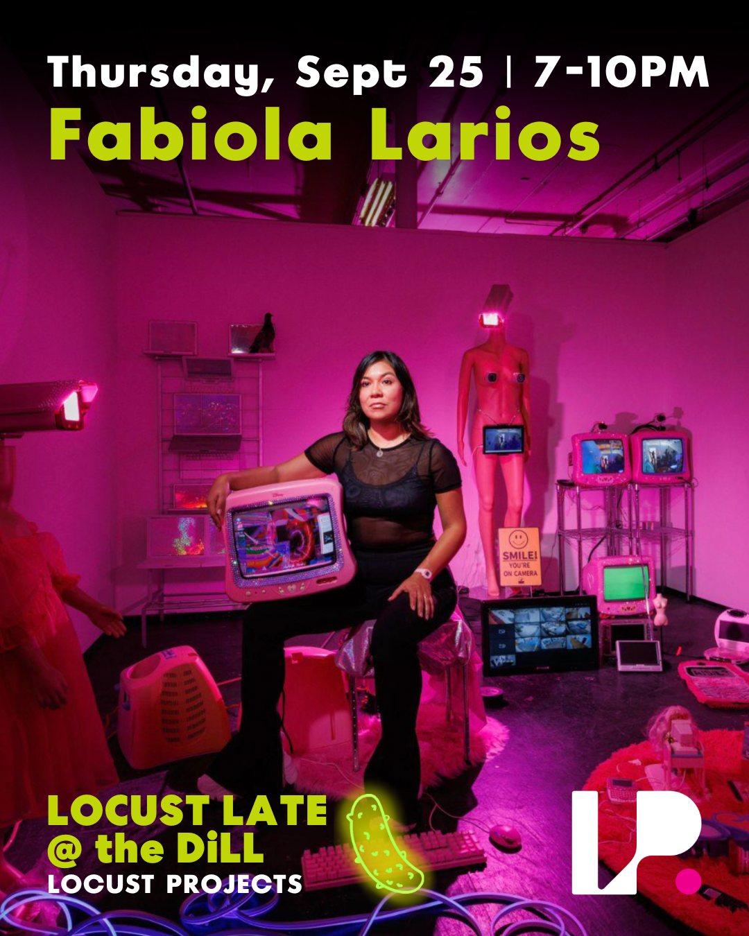 Locust Late @ The DiLL: Fabiola Larios Workshop: Who Are You Online? Performance by SOMA
