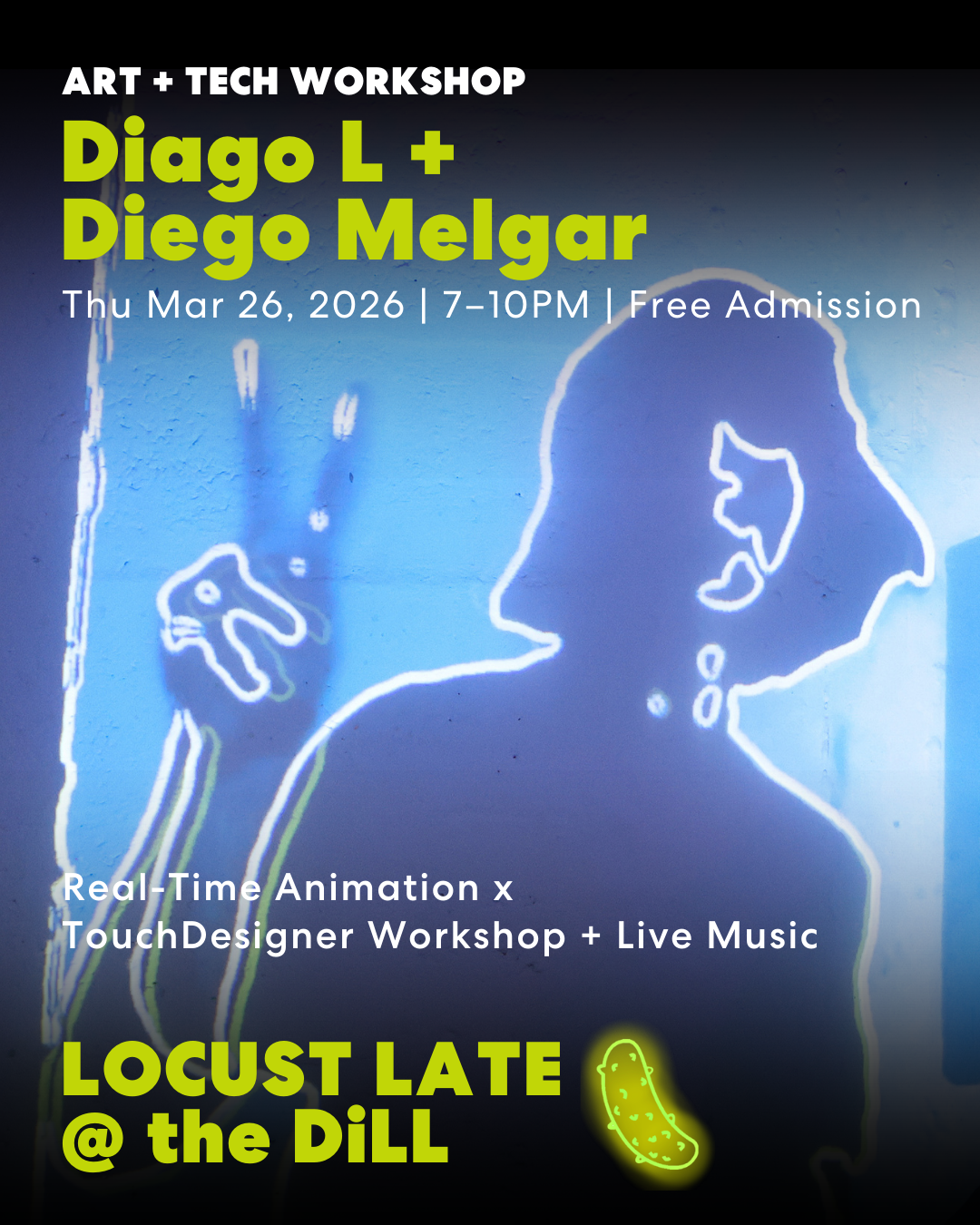 LOCUST LATE @ The DiLL: Real-Time Animation x TouchDesigner